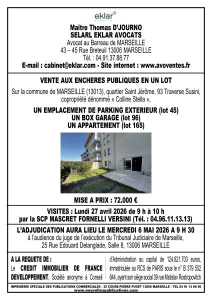 VENTE AUX ENCHERES MARSEILLE 