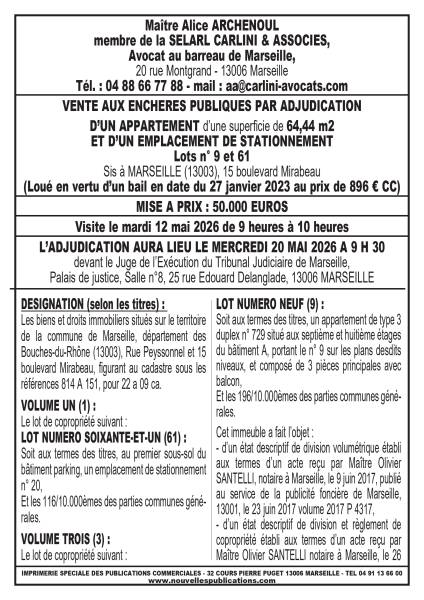 VENTE AUX ENCHERES MARSEILLE 