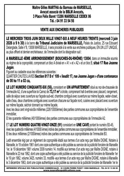 VENTE AUX ENCHERES MARSEILLE