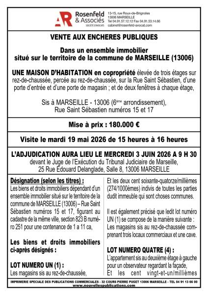 VENTE AUX ENCHERES MARSEILLE 