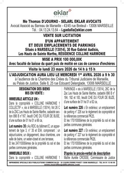 VENTE AUX ENCHERES MARSEILLE 