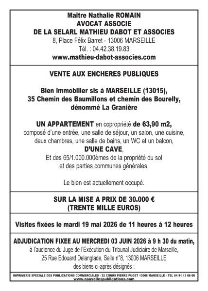 VENTE AUX ENCHERES MARSEILLE