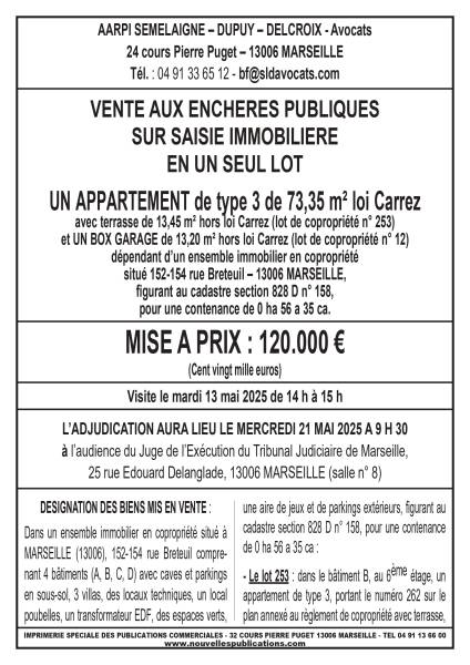 VENTE AUX ENCHERES MARSEILLE 